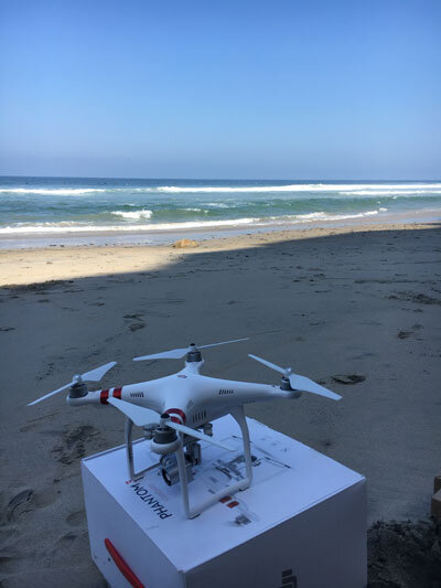 Black's Beach Drone