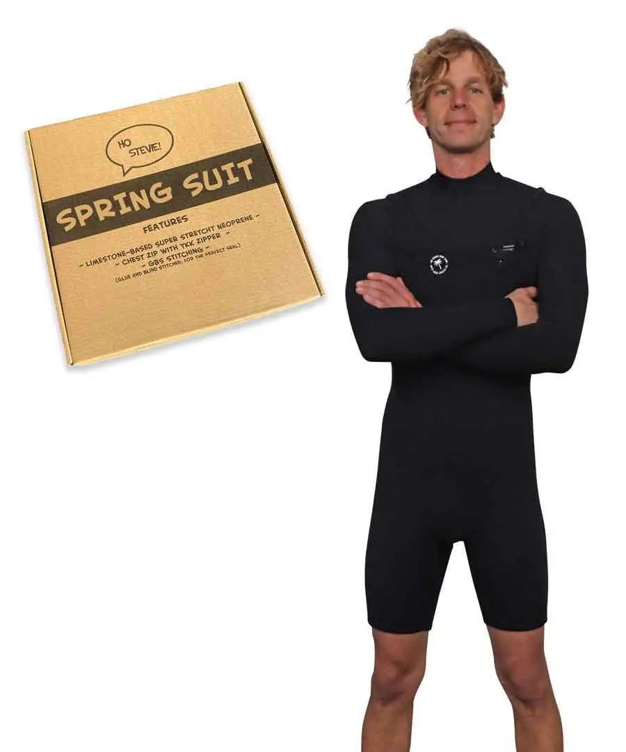 Men's Long Sleeve Short Leg Springsuit – Ho Stevie!