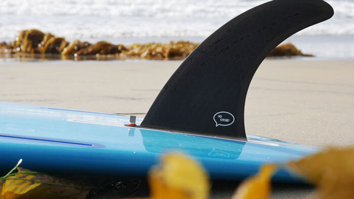 Center Fin for Longboard Surfboard & Paddleboard No Tool Fin Screw DORSAL Surf & SUP Fin 