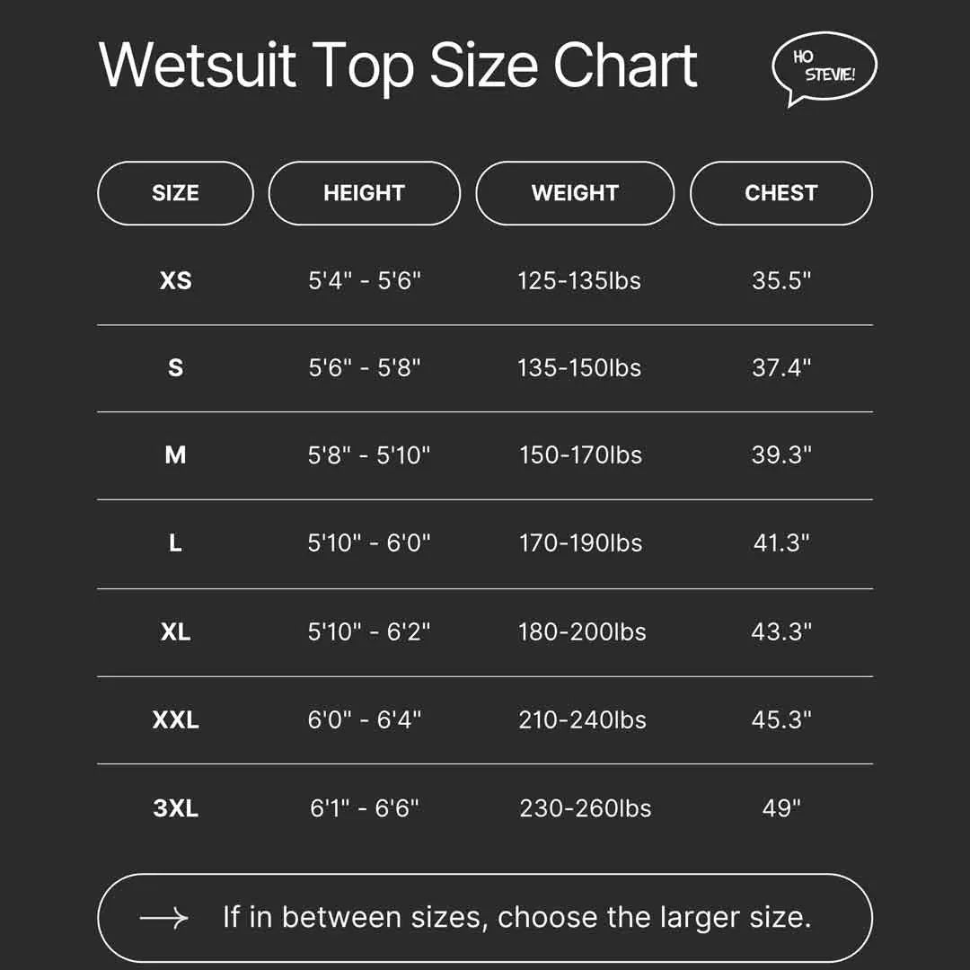 2mm Wetsuit Top