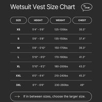 2mm Wetsuit Vest