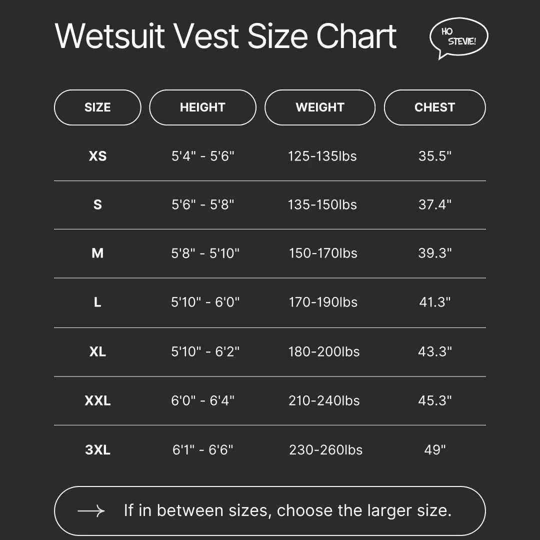 2mm Wetsuit Vest