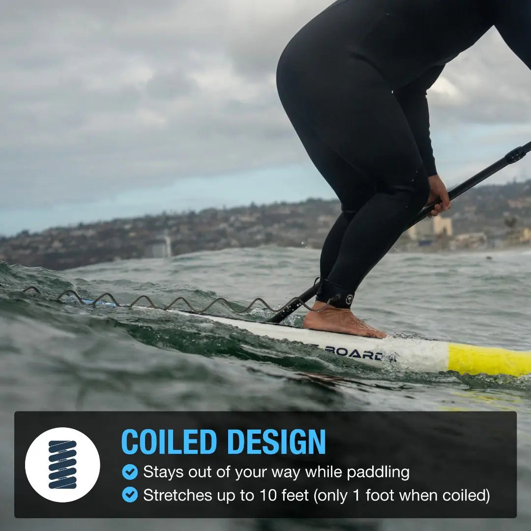 Coiled SUP Paddleboard Leash