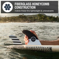 Fiberglass Honeycomb Surf Fins