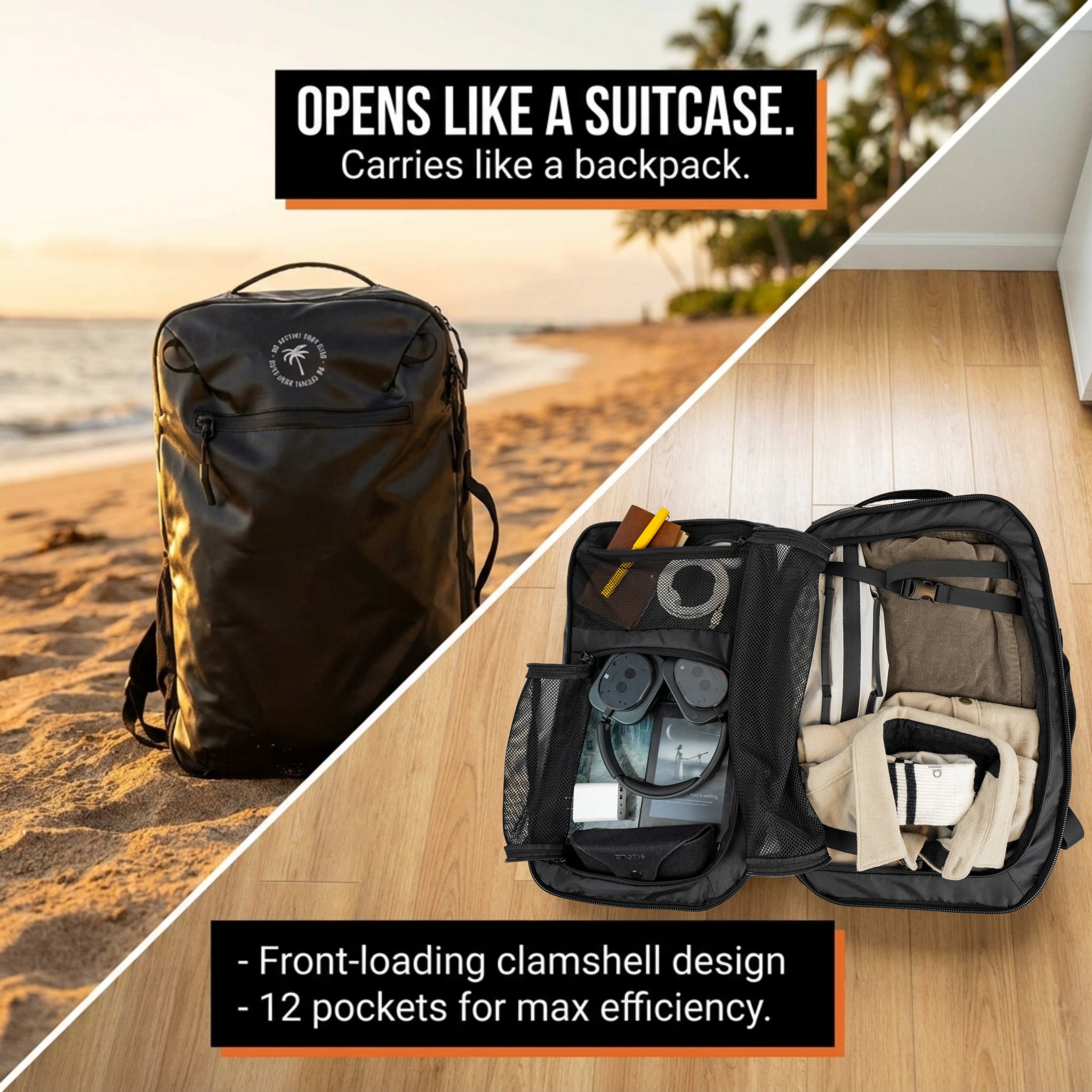 28L Travel Backpack