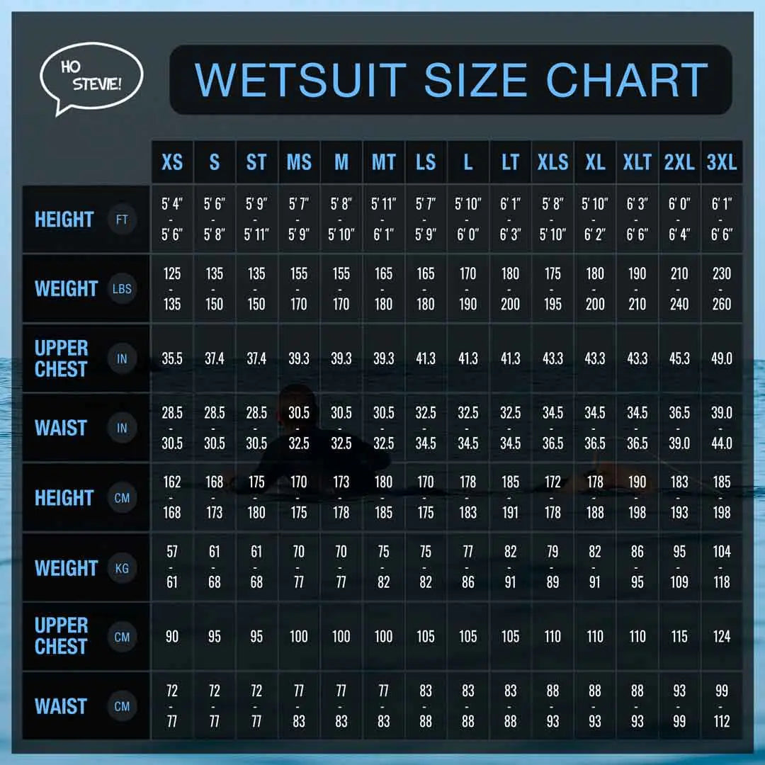 Men's Hooded 5/4mm Surfing Wetsuit