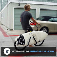 Surfboard Bike Rack