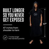 Longer Poncho Bigger Coverage