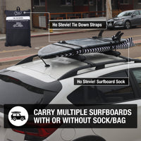 Multiple Surfboard Carrier Pads