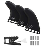 Ho Stevie! Fiberglass Honeycomb Surfboard Fins