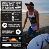 Surfboard Bike Rack