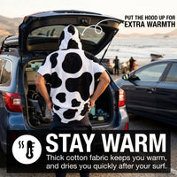 Stay Warm With Hooded Poncho