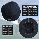 Ho Stevie! Surf Bucket Hat Size Chart
