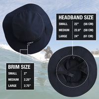 Ho Stevie! Surf Bucket Hat Size Chart