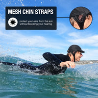 Surf Cap with Chin Strap