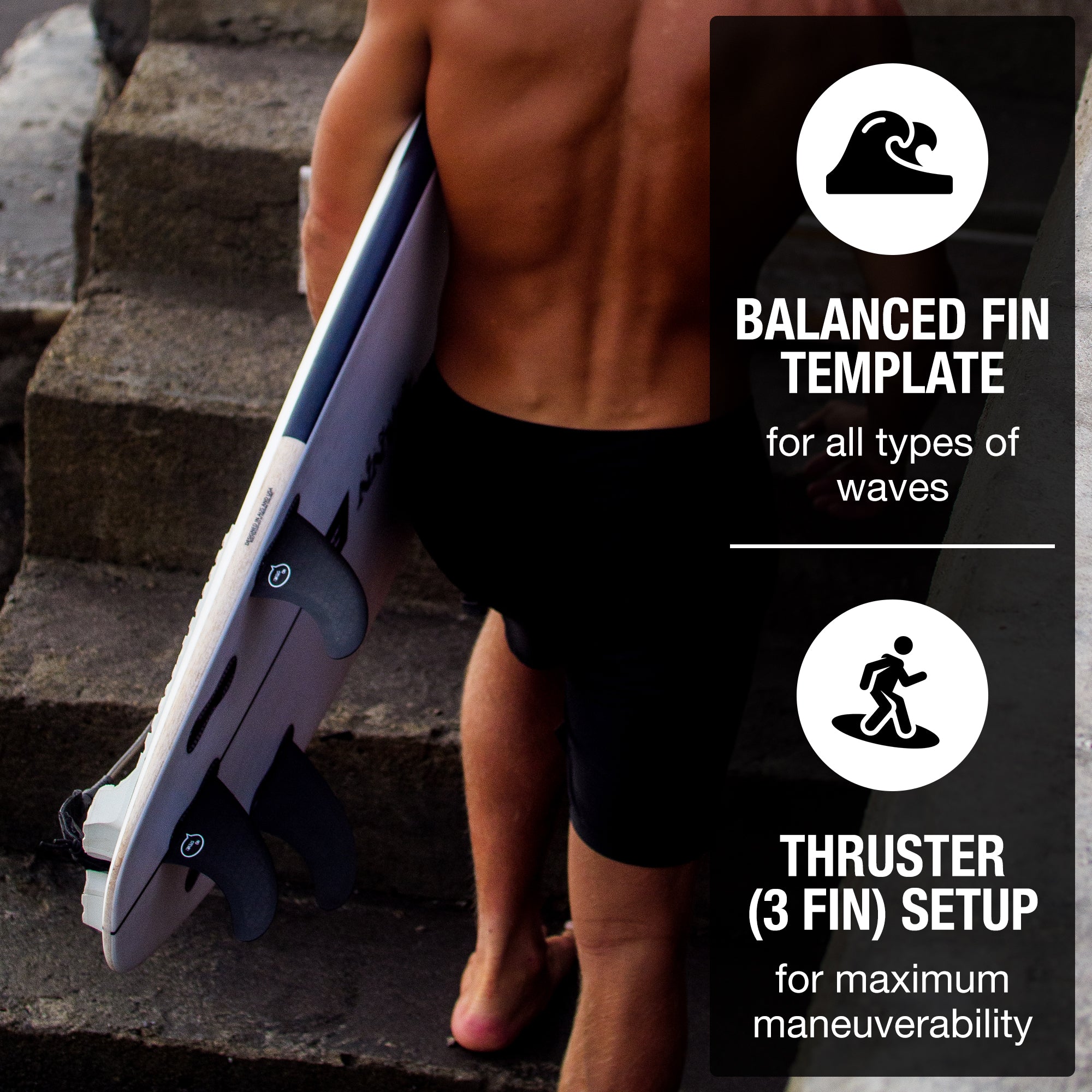 Fiberglass Honeycomb Surf Fins – Ho Stevie!