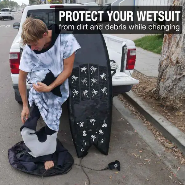 Wetsuit Changing Mat Bag - Waterproof Sandproof Surfing Wetsuit - View #4